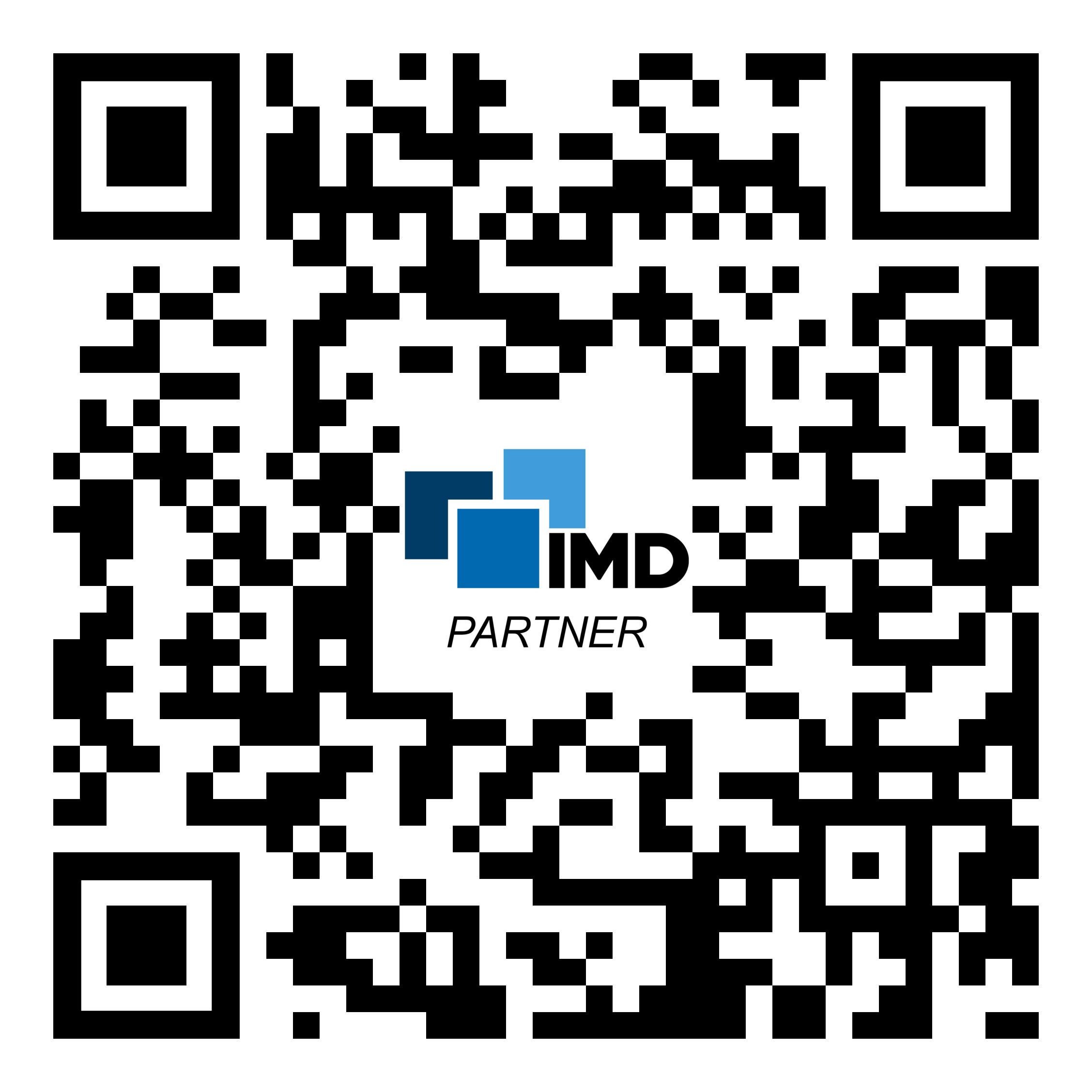 IMD-Partner QR Code iOS